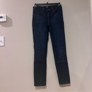 PAIGE Skyline Skinny Navy Jeans Size 25